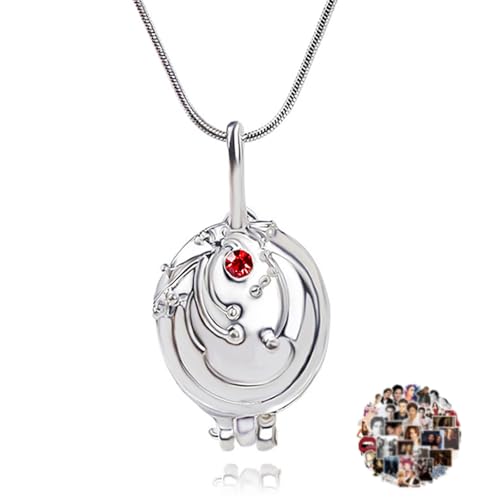 The Vampire colar de jóias Elena Gilbert abertura Verbain Locket Katherine colar para os fãs cosplay bijuteria com autocolantes 21 peças, Metal, Sem Pedra Preciosa