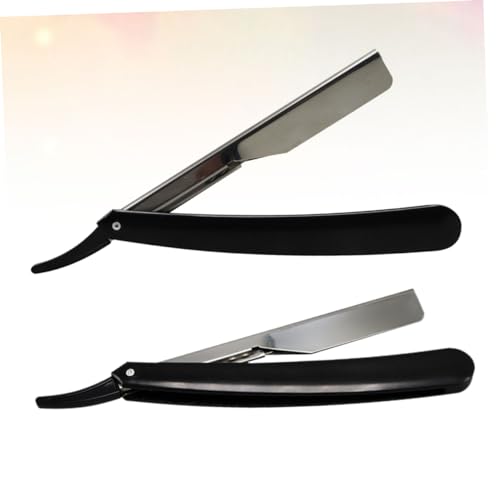 NULYLU Foldable Portable Razors 2pcs Razor Beard Shaving Safe Gentle on Skin for Travel