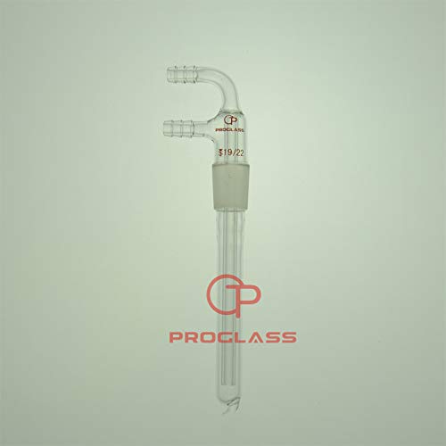 Proglass Condenser Cold Finger Drip Tip Joint,19/22 Length Below Joint 100mm