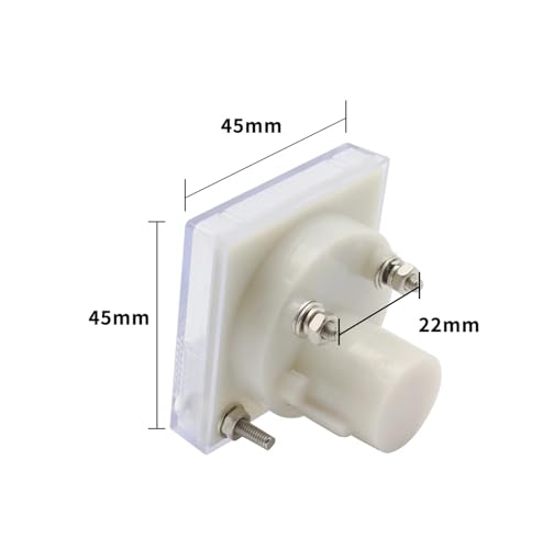 Medidor de voltaje analógico 91C4-V CC 10V para panel mecánico de precisión 2