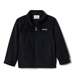 Columbia Toddler Boys Steens Mt II Fleece, Black, 4T