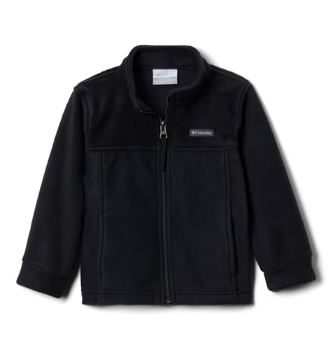 Columbia Toddler Boys Steens Mt II Fleece, Black, 4T