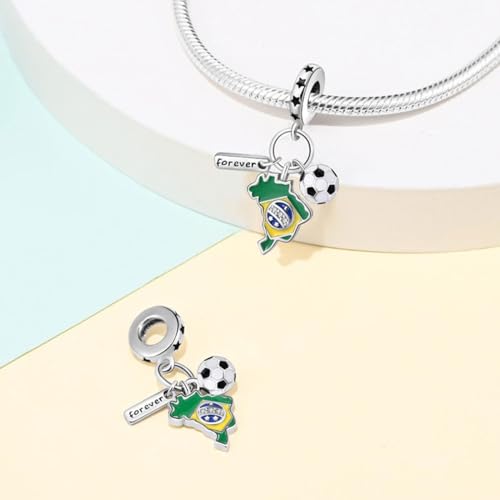 Cute Fashion Love Heart Dangle Charm 925 Sterling Silver Lucky Charm for Woman Bead, Jewelry Beads Gifts for Family Women Bracelet&Necklace.2