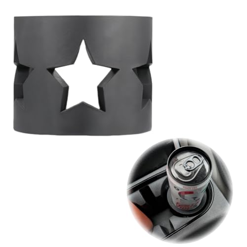 Slim Can Cup Holder Adapter for Car - Universal Fit 12 oz Energy Drinks & Slim Cans | Automotive Drink Holder Insert, Non-Slip Car Cup Holder Coaster, Secure Adapter (12 OZ)