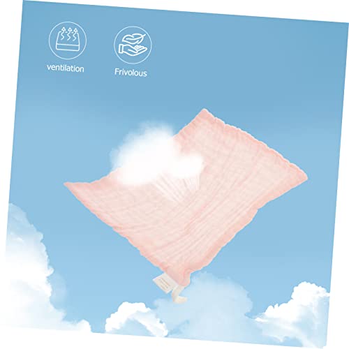Girl Burp Cloths 3pcs Baby Washcloths Soft Face Towel Newborn Saliva Towel Cotton Gauze Comfortable Breathable Easy to Clean2