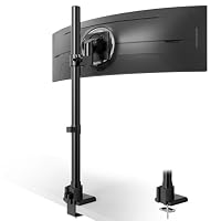 Amazon.co.jp: ACCURTEK 大型 モニターアーム 1画面 シングル 57インチ