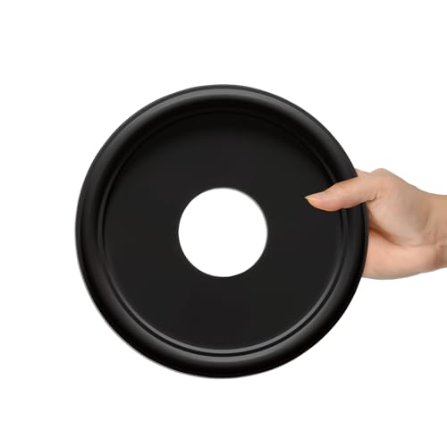 EIFHYT Molded Nylon Ceiling Medallion for Light Fixtures and Ceiling Fans 13"OD x 4"ID x 1-1/8"P (Fits Canopies up to 10-1/4") Black by EIFHYT - Image 2