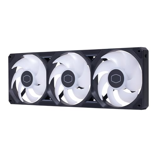 Image of Cooler Master SickleFlow Edge 360 Single-Frame aRGB PC Case|Liquid Cooler Fan, 360mm, Single Modular Cable, PWM 2,050 RPM, Air Balance Blades, Loop Dynamic Bearing, Radiant aRGB Lighting