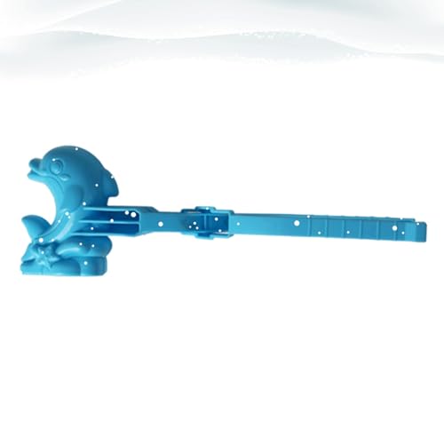 Molde De Bola De Nieve - Moldes De Nieve En Forma De Delfín | Juguetes De Nieve De Invierno | Divertido Y Colorido Juguete De Combate De La Máquina De Nieve | Clips Fabricante De Bolas De Nieve |