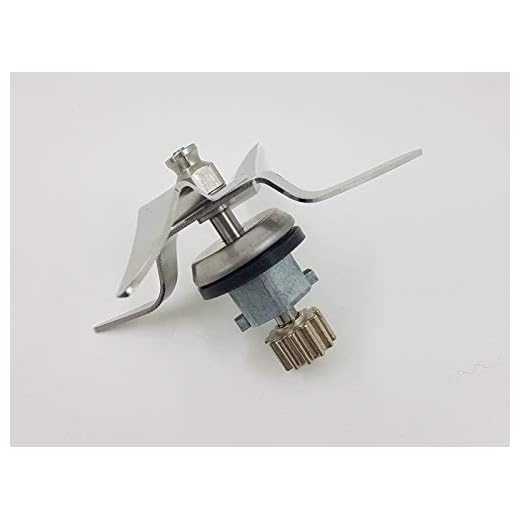 T-MIX Cuchillas DE Acero para Robot Monsieur Cuisine Plus, Robot SILVERCREST, LIDL.(Antes de Comprar Comprobar Que el piñón Inferior de Las Cuchillas es el Adecuado para su máquina)