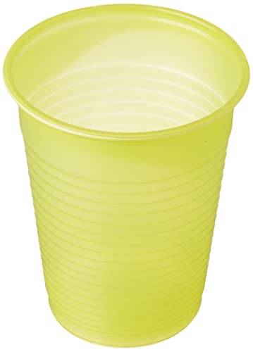 Regina Copo Plast Capac 200ml Amarelo Pacote De 50 Unidades