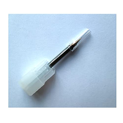 Image of 5pcs 0.3mm Cutting Tools HRC60 2 Flutes Micro Grain Tungsten Carbide Flat End Mill CNC Milling Cutters Router Bits