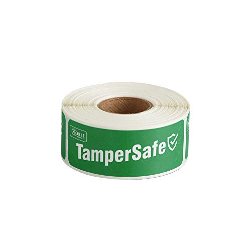 Custom Labeling - TamperSafe Tape - Tamper-Evident Label/Seal/Sticker for Food Container (1 x 3 inches)