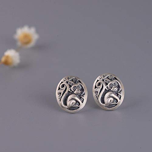 ESCYQ Orecchini a Bottone Orecchini Pendenti Linea...