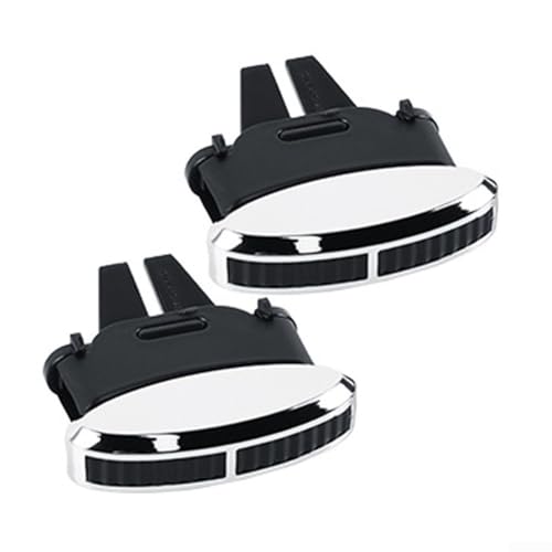 Para Maserati para Granturismo GT AC Rejilla de ventilación Clips deslizantes de repuesto compatibles con vehículos LHD y RHD fabricados con material ABS PC (2 piezas)