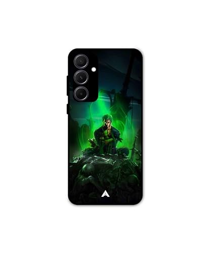 Image of Premium Anime 1 Case for Samsung Galaxy A35 (Glossy Finish) Soft-Touch Metal TPU Back Cover, Shockproof, Designer, Aesthetic Mobile Phone Case