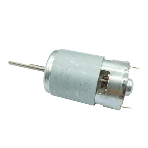 Moteur DC 775 12V 24V à arbre long ou en D pour projets de bricolage