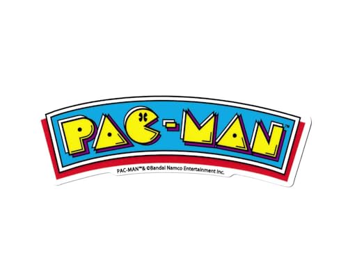パックマン PAC-MAN ステッカー レトロロゴ
