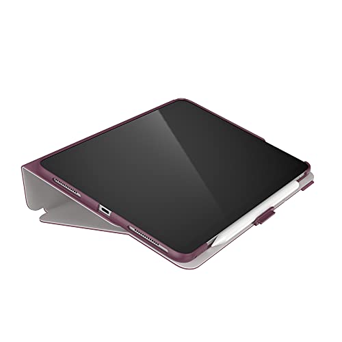 Speck Products Balance Folio Case Ipad Air (2022)| Ipad Air (2020)| 11-Inch Ipad Pro| Ipad Pro 11-In. (2Nd Generation)| Ipad Pro 11-Inch (2021), Plumberry Purple/Crushed Purple/Crepe Pink #TOP4