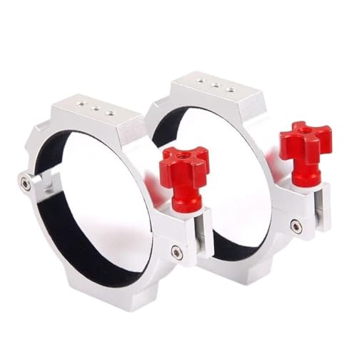 Accessoires astronomique anneau de tube télescope 80mm en paire noire