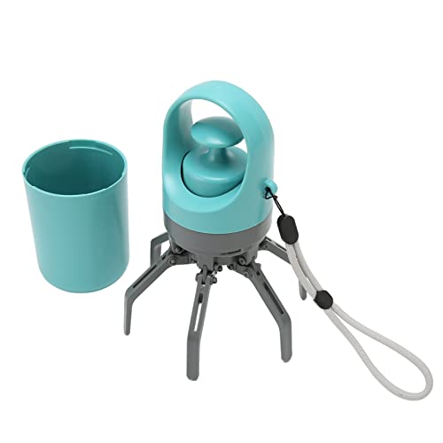 Portable Dog Poop Scooper with Six Small Claws, for Easy Waste Removal Retractable Hanging Strap