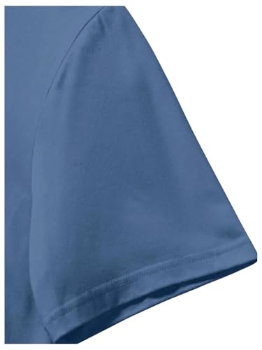 OYOANGLE Men's 2 Piece Pajama Set Short Sleeve Sleepwear Set with Short Sleeve Top and Pants Lounge Set4