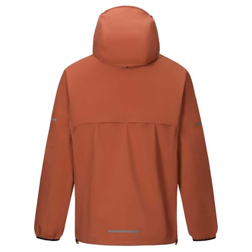 Chaqueta de hombre impermeable y transpirable cortavientos para montaña 5