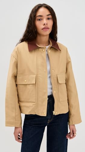 rag & bone Women's Nonie Cotton Barn Jacket2