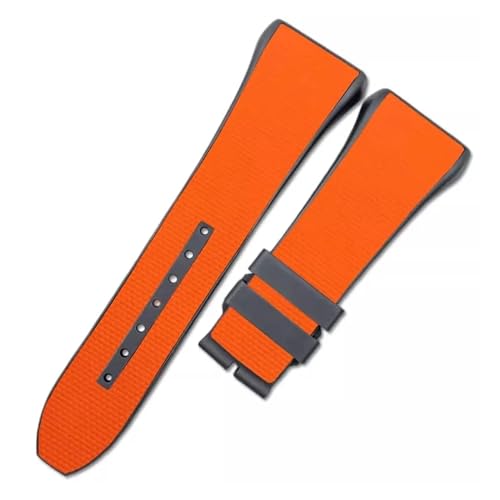 Bracelet caoutchouc V45 compatible montre Franck Muller pour le sport et quotidien v32