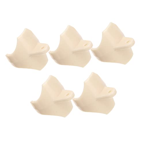 Toddmomy 5pcs Clarinet Plastic Thumb Mat for Clarinet Flute Finger Rest Instrument Pad Cover Thumb Stabilizer