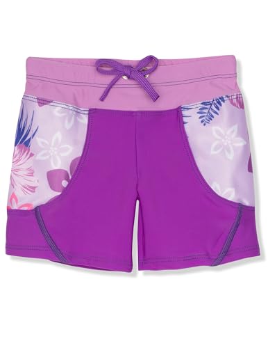 Image of Tuga Girls Swim Shorts 1-14 Years, UPF 50+ Sun Protection Board Short