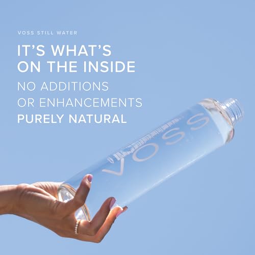 VOSS Still Water Glass Bottle, 16.55 kg