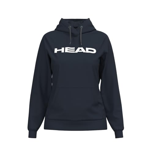 HEAD Club Original Hoodie Women Camiseta, Azul Marino, S para Mujer