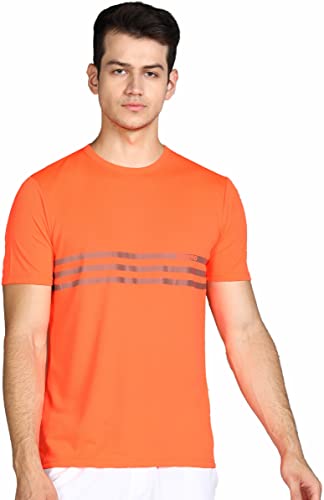 Image of Mens Round Neck T-Shirt for Workout and Running