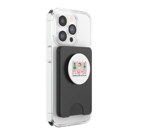 PopSockets PopWallet Santa Claus para MagSafe tarjetero navideño 4