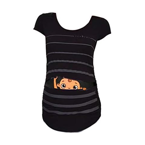 T-Shirt Maternité Générique Noir L Cover