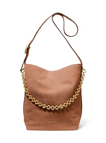 Sac porté épaule Nolita Michael Kors daim camel sac à main femme chic
