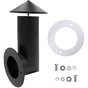 Entsong Replacement Stack Chimney Cap Kit for Pellet Grill S