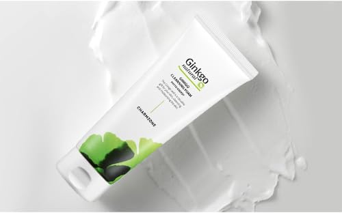 Miniatura 5 de CHARMZONE Espuma limpiadora natural Ginkgo de 6.1 fl oz  6.09 onzas, limpiador hidratante de espuma botánica diaria, todo tipo de piel, espuma