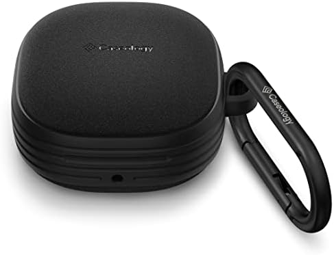 Caseology Vault Case Compatible with Samsung Galaxy Buds 2 Pro / Galaxy Buds 2 / Galaxy Buds Live / Galaxy Buds Pro - Matte Black