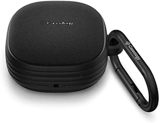 Caseology Vault Case Compatible with Samsung Galaxy Buds 2 Pro / Galaxy Buds 2 / Galaxy Buds Live / Galaxy Buds Pro - Matte Black