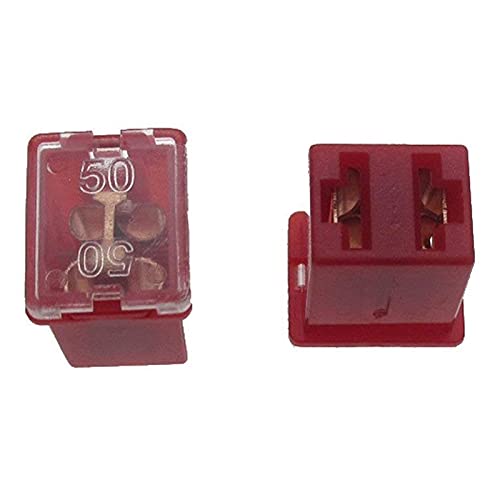 10 Pc Car Fuse FMX Female Maxi Fuse Assortment Low and Tall/STD Shaped Assortment Fuse 20A 30A 40A 50A 60A miniatura 5