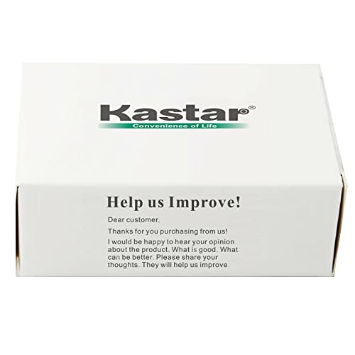 Kastar 2-Pack Battery Replacement for Summer Infant Wide View 2.0 Baby Video Monitor with 5-inch Screen and Wide View Camera Model 29580, Summer Infant Dual View Digital Color Video Baby Monitor 29610