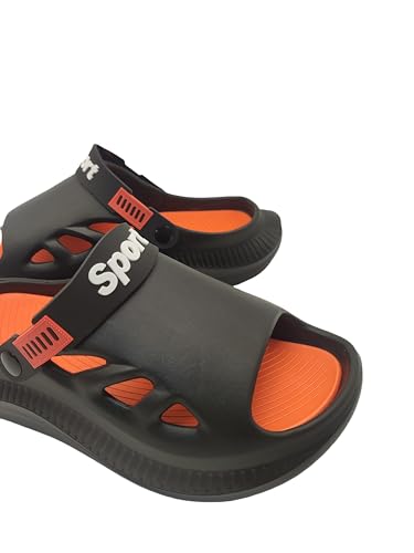 Men's Cloud Slides - Lightweight, Waterproof, Summer Open Toe Beach Slippers - Soft Cushion, Thick Sole, Indoor/Outdoor Comfort, Casual Style2