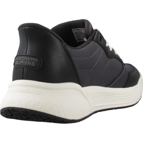 Skechers - Mens Relaxed Fit: Cyrus - Raiden Slip On Shoes, Color Black, Size: 10.5 M US3