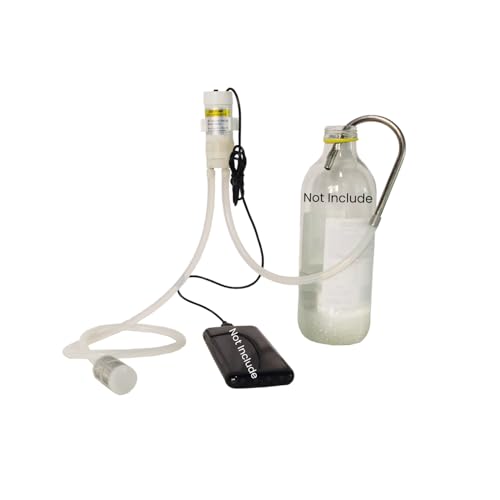 Portable Food Grade USB Electric Pump Auto-Siphon Self Priming for Bottling Brew Wine, Beer, Beverages and Kombucha, Little Silent Water Transfer Pump, 2LPM No Mess Leak with Filter, Silicon Tube