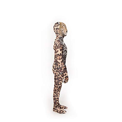 Image of Morphsuits Kids Jaguar Animal Costume, Cheetah Leopard Halloween Costume for Boys Girls M