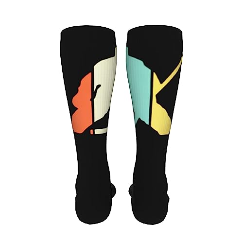 Vintage Hockey Goalie Knee High Socks For Women Long Tube Socks Athletic Compression Socks Unisex High Socks Girls4