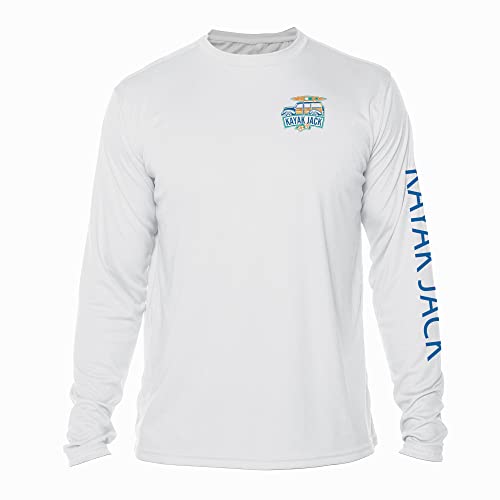 Kayak Jack Mens Solar UPF 50 Sun Protection Long Sleeve Fishing and Paddling Sports