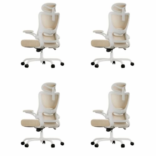 Image of Marsail Ergonomic Office Chair with 3D Armrests, Pack of 4